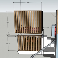 Escaliers vue côté